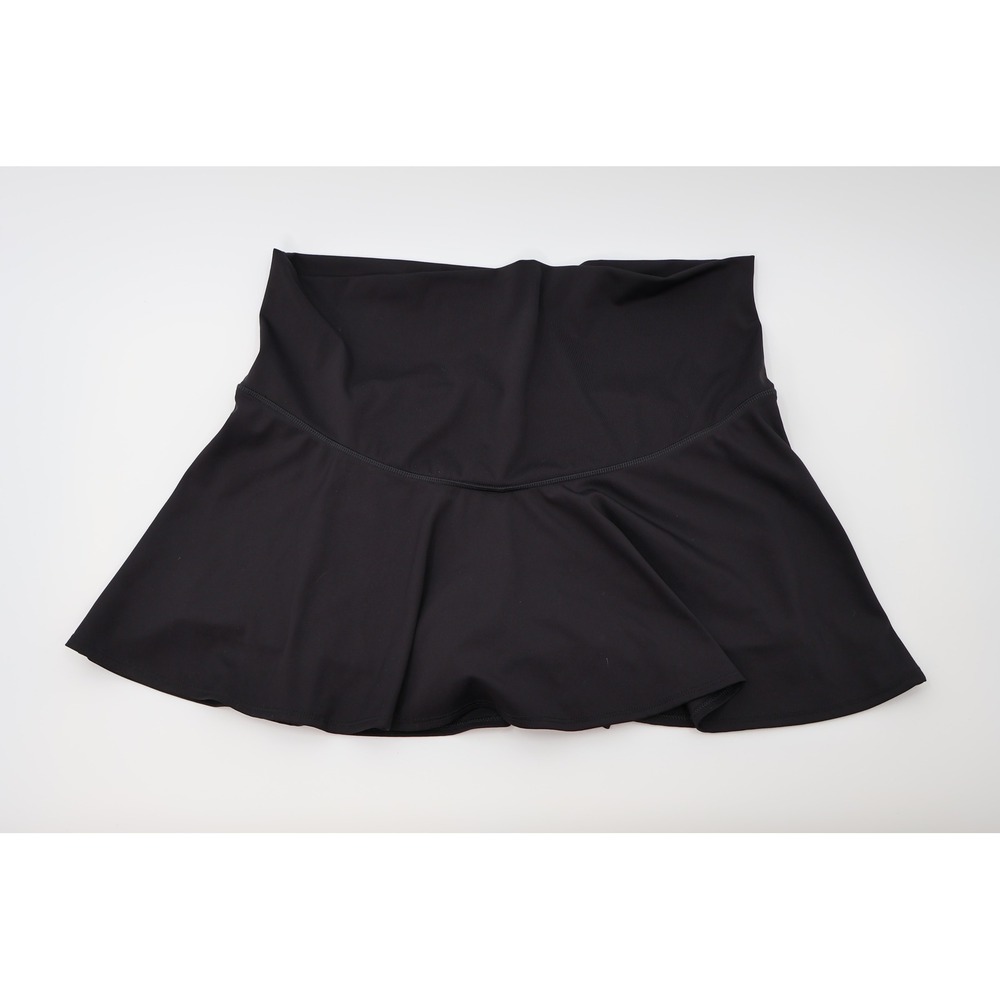 Old Navy Active Maternity Powersoft Skort Black High Rise Go-Dry Size L
